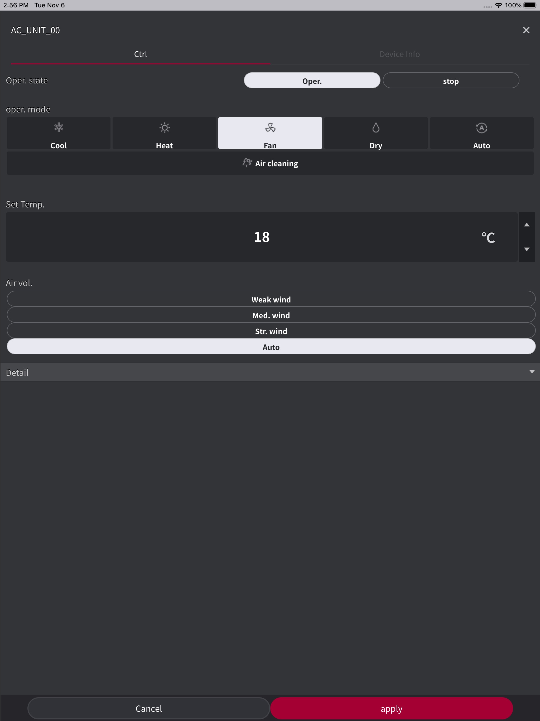 iPad screenshot