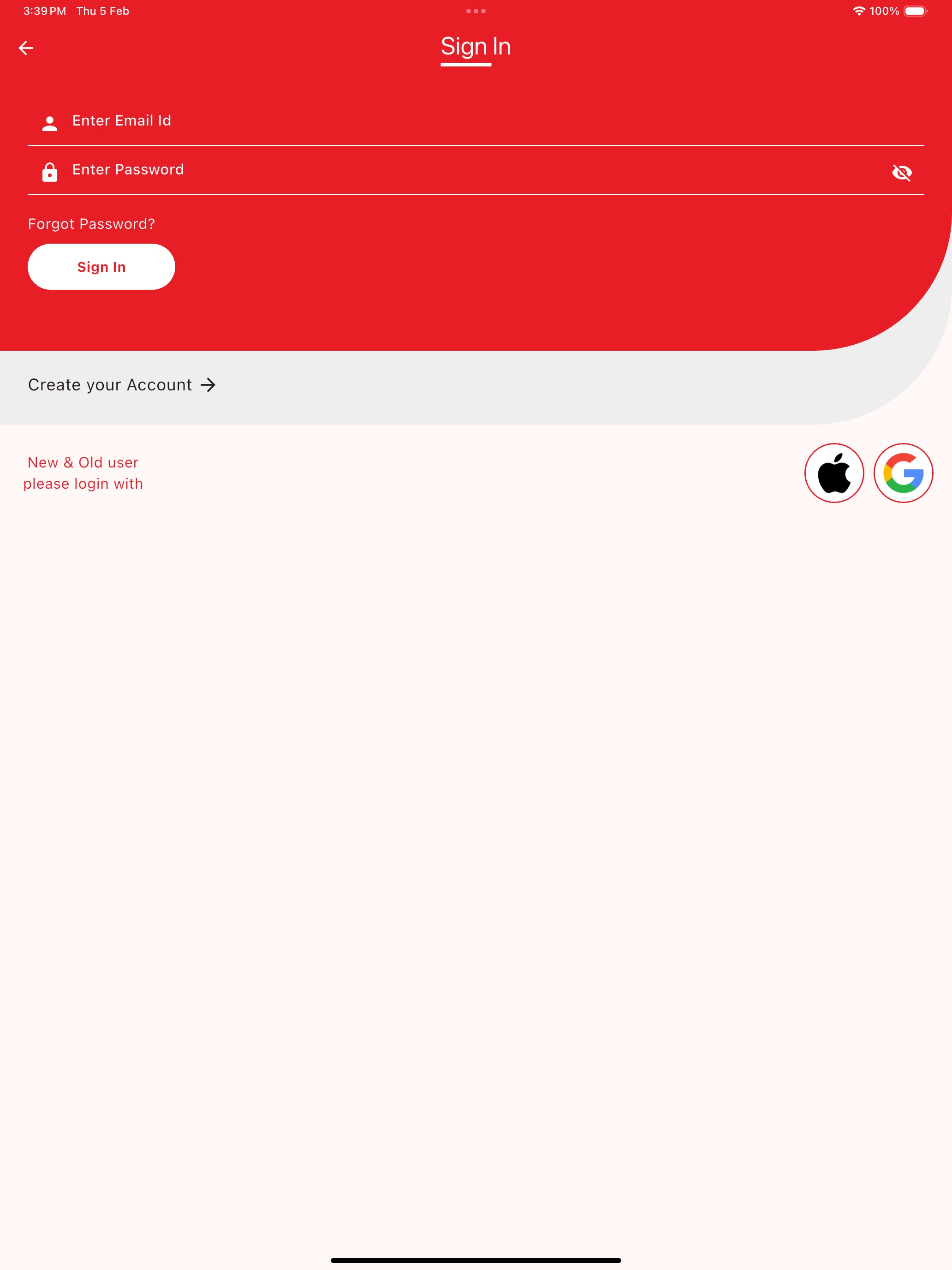 iPad screenshot