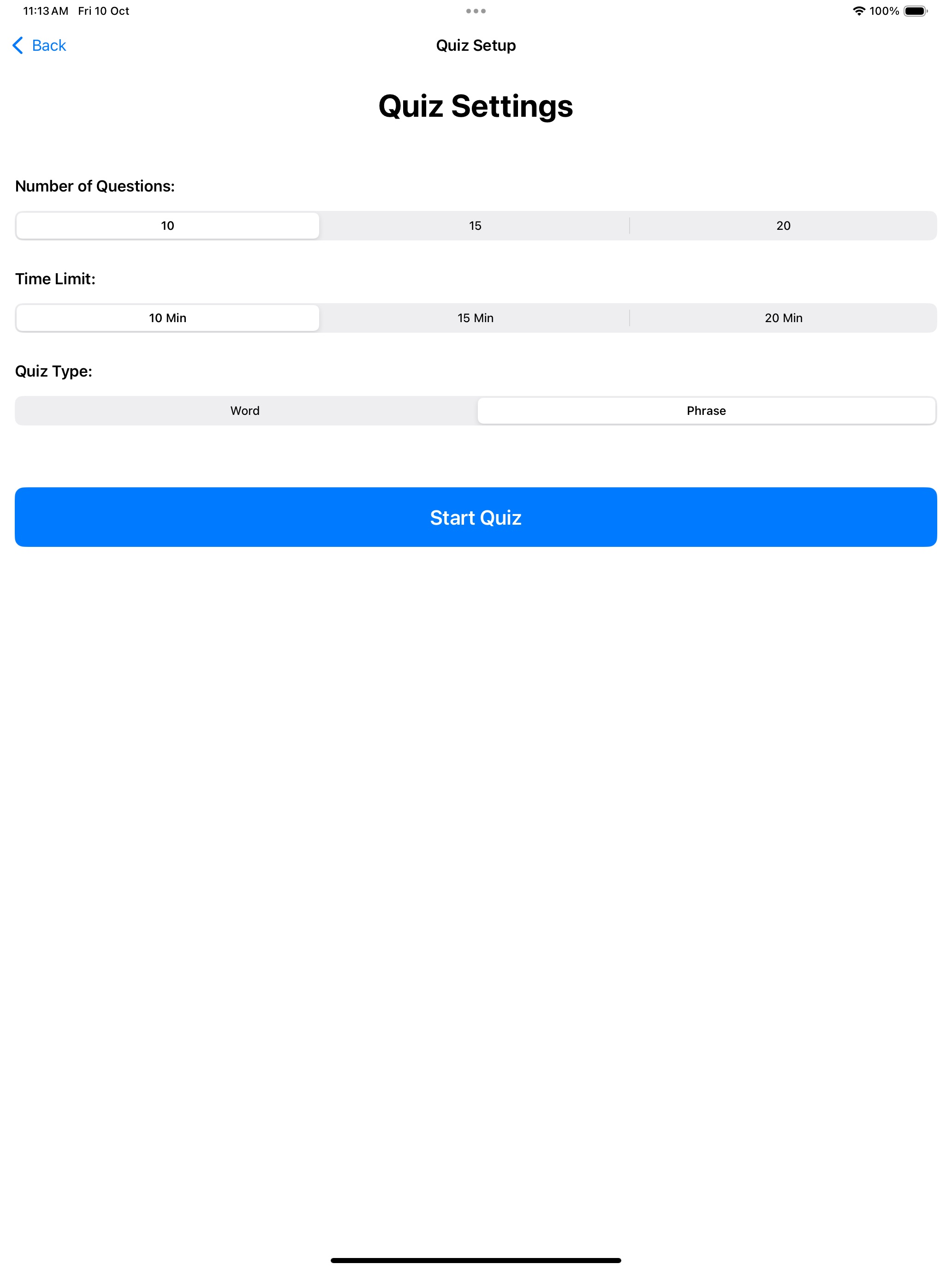 iPad screenshot