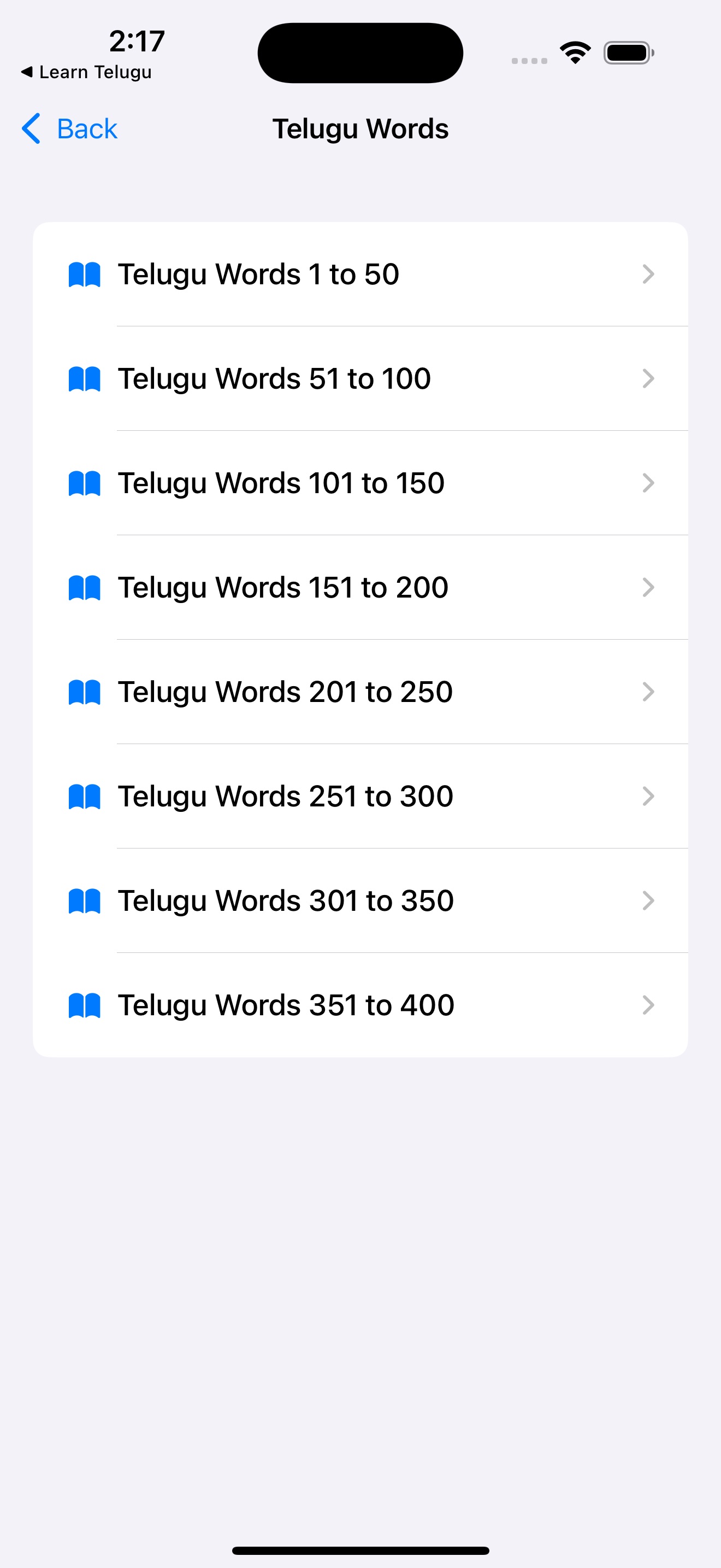 iPhone screenshot
