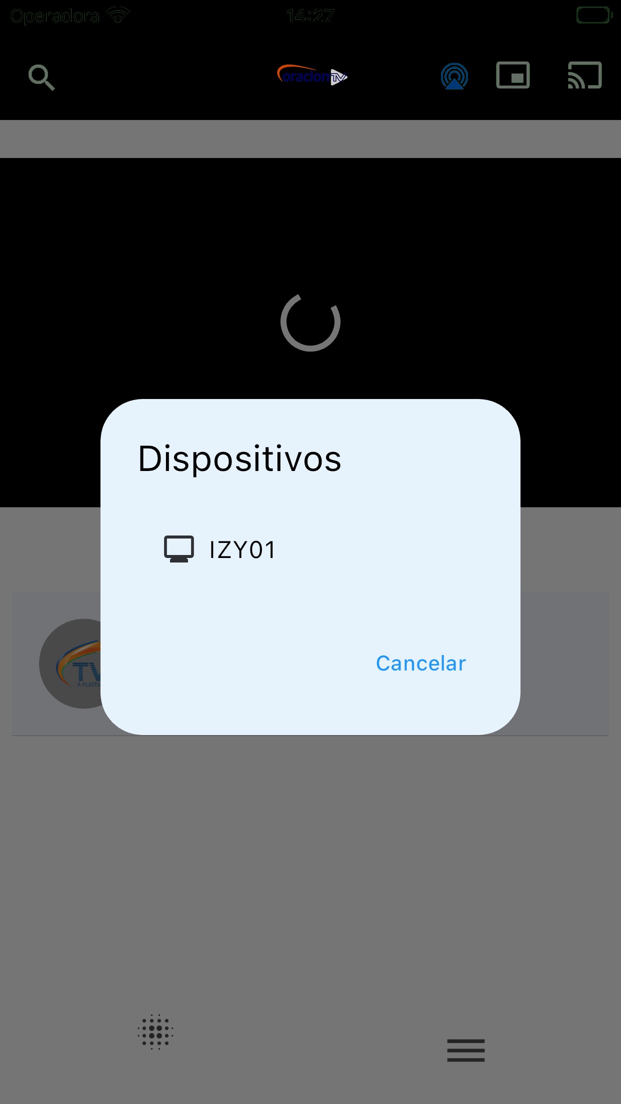 iPhone screenshot