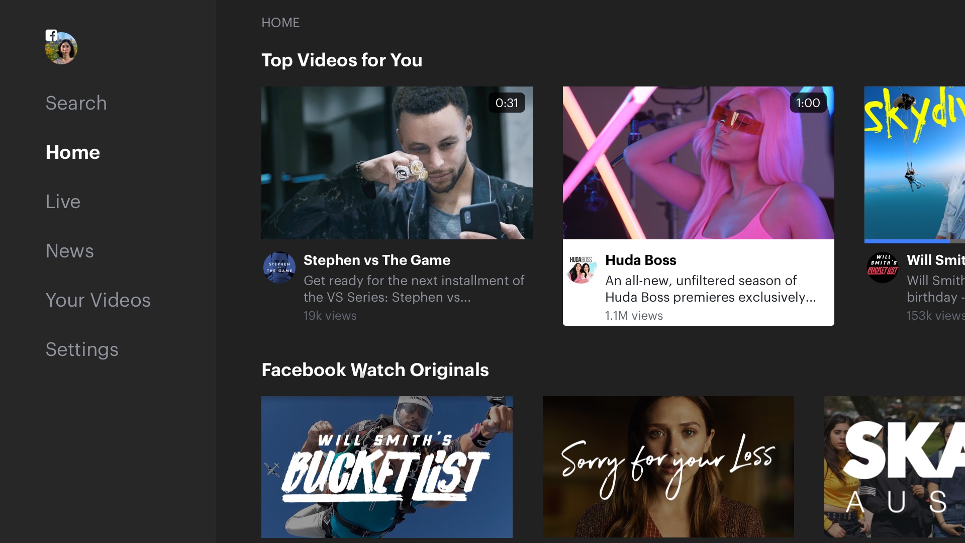 Apple TV screenshot