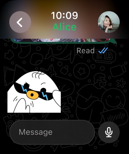 Apple Watch screenshot