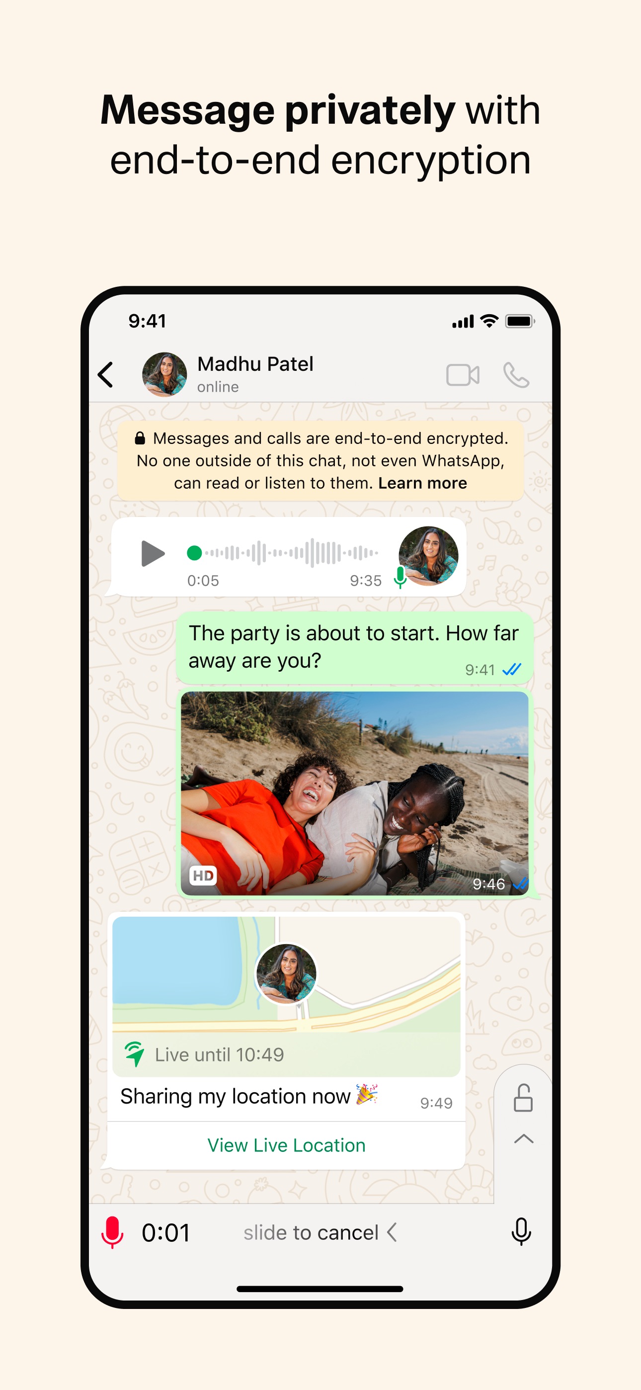 iPhone screenshot
