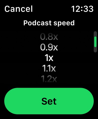 Apple Watch screenshot
