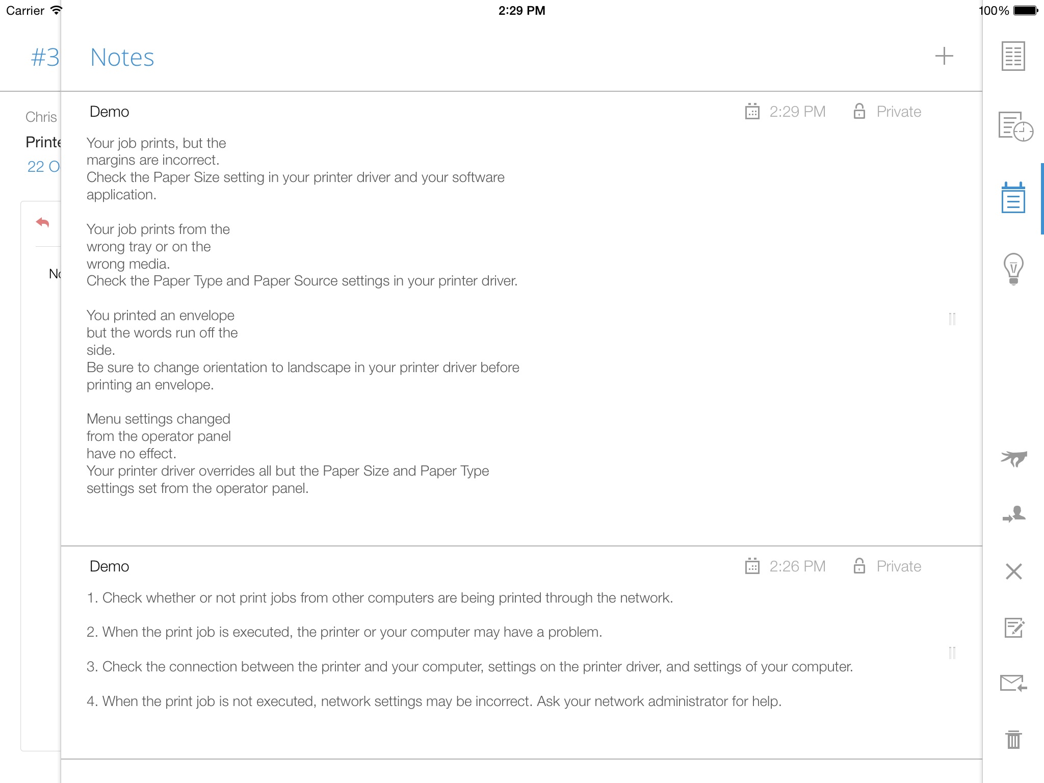 iPad screenshot