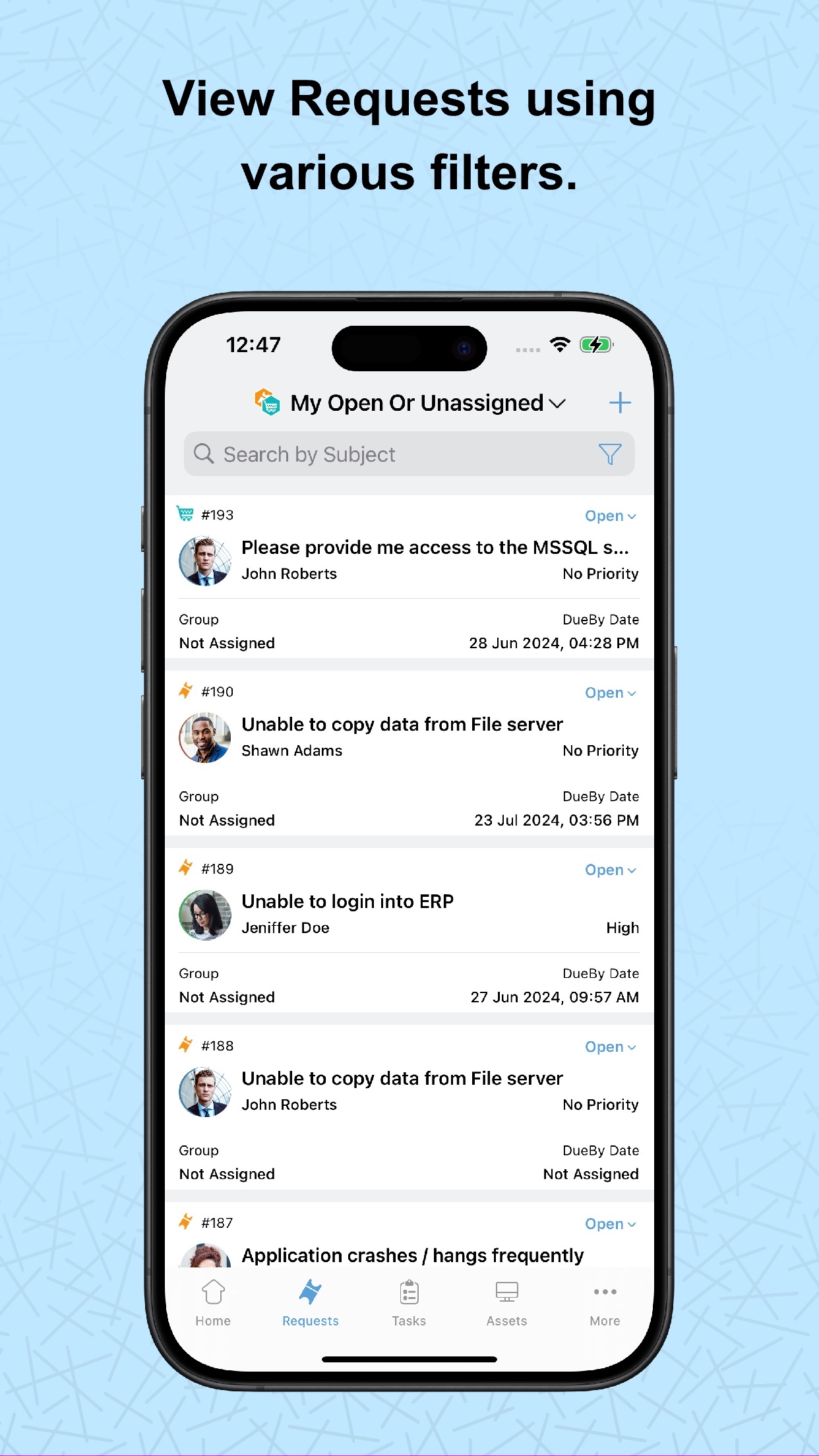 iPhone screenshot