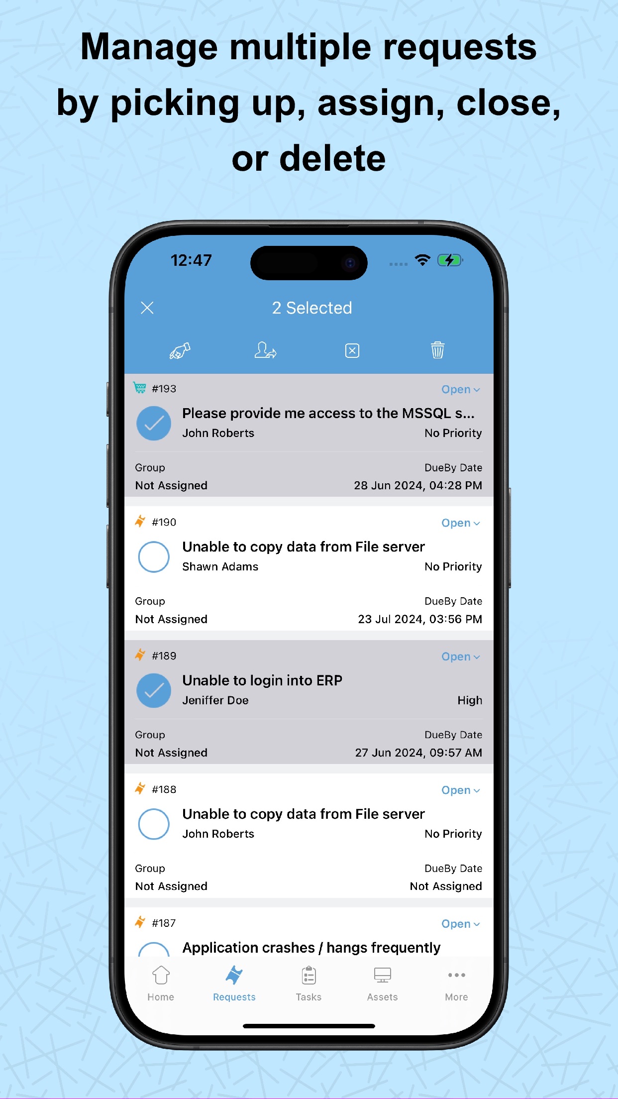iPhone screenshot
