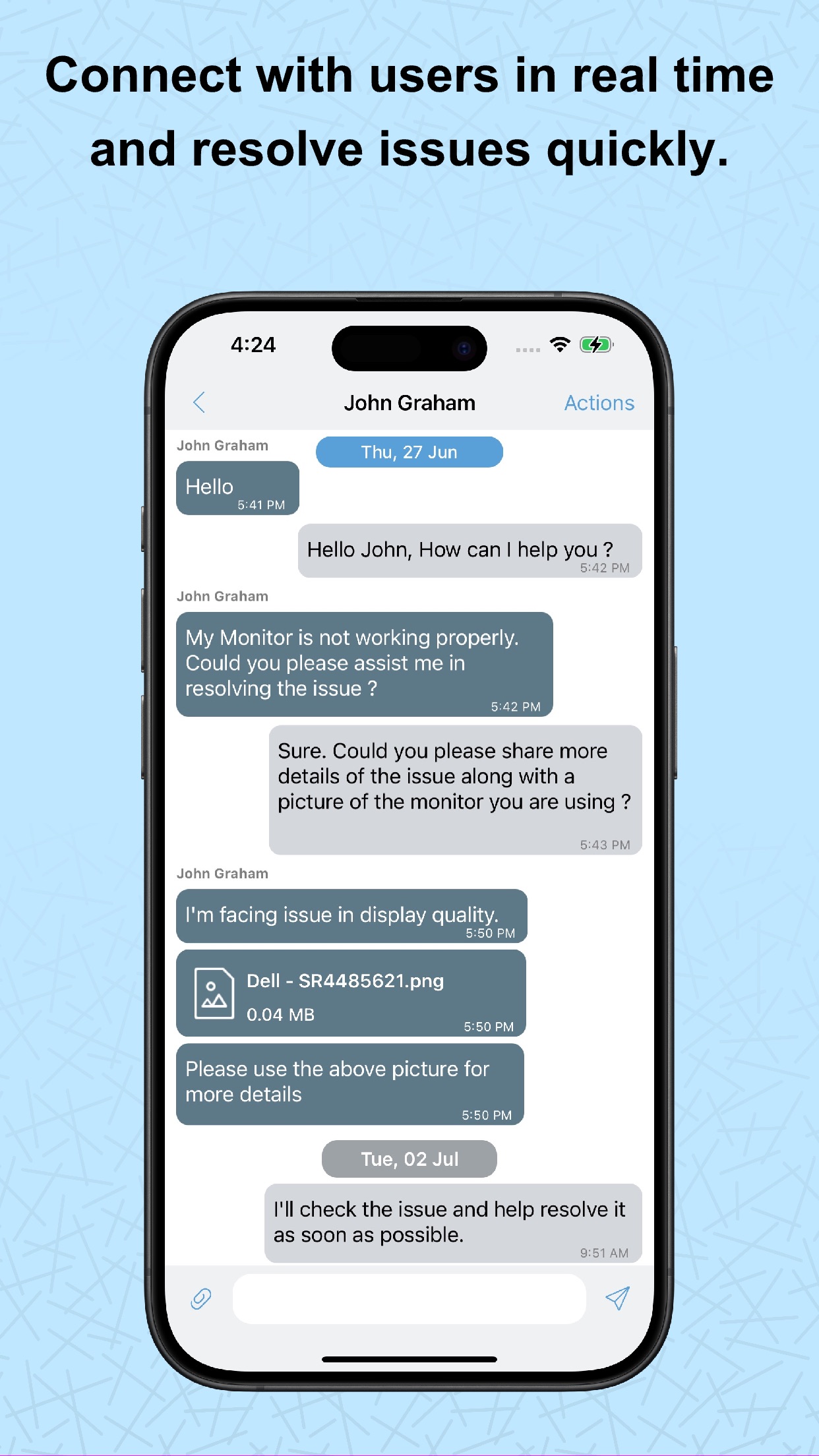 iPhone screenshot