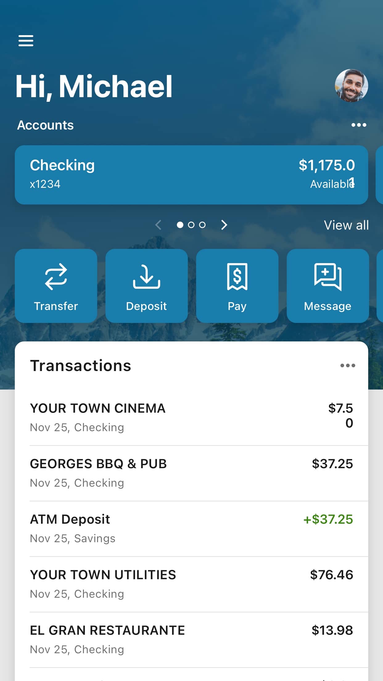 iPhone screenshot
