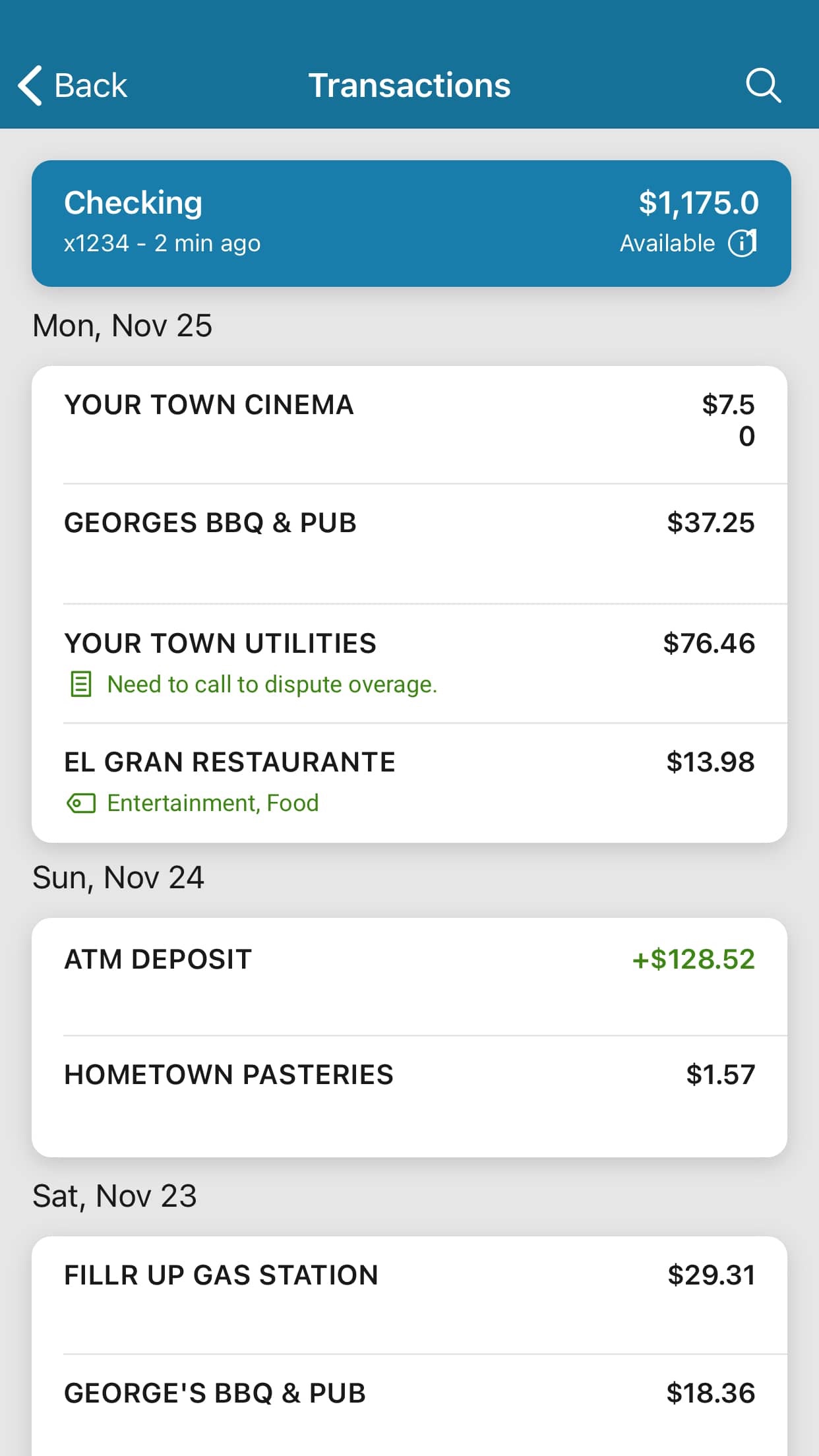 iPhone screenshot